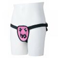 Трусики HARNESS с кольцами STRAP ON HARNESS PINK
