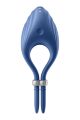 Регульоване ерекційне кільце з вібрацією Satisfyer Duelist blue