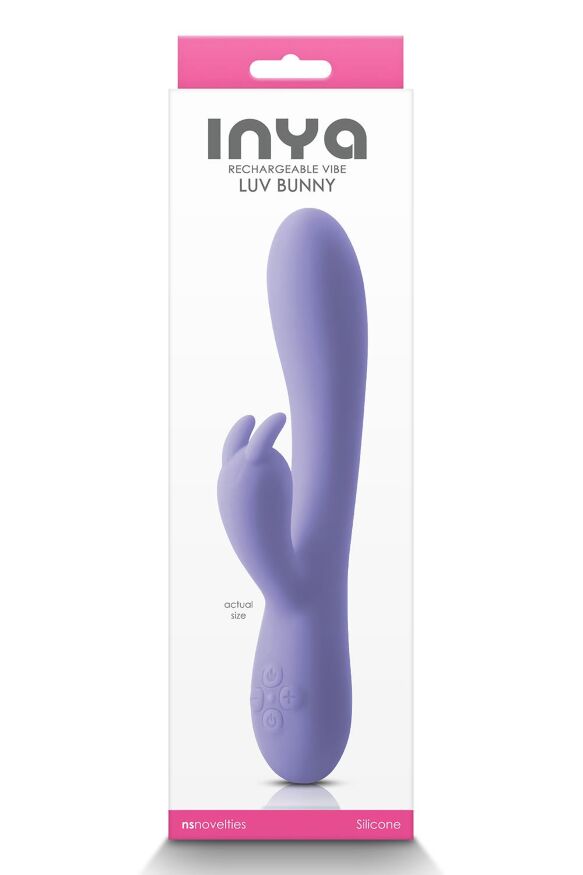 Вибратор кролик NS Novelties INYA LUV BUNNY PURPLE