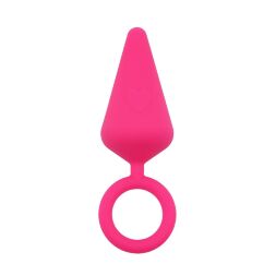 Анальная пробка Chisa Candy Plug розовый, M