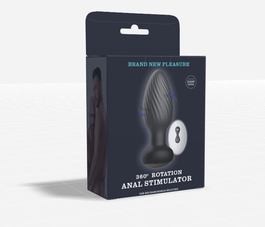 Анальна пробка з обертанням - 360° Rotation Anal Stimulator