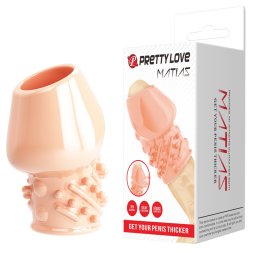 Насадка на член - Pretty Love Matias Penis Thicker Flesh