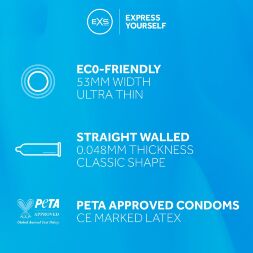 Презервативи - EXS Pure, 12 шт.