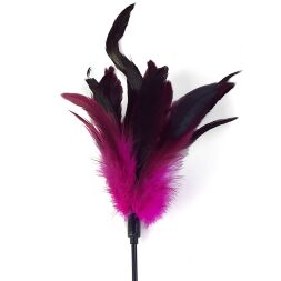 Лоскітка з пером півня Art of Sex  -  Feather Paddle, темно-рожева