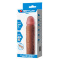 Удлиняющая насадка презерватив Pretty Love - Nile 1" Brown, BI-026252-1