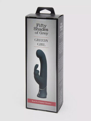 FS80006 Реалистичный вибратор-кролик Коллекция: Greedy Girl Fifty Shades of Grey