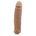 Толстая удлиняющая насадка с вибростимуляцией Pretty Love - Xerxes Vibrating Penis Sleeve Skin, BI-026282Z