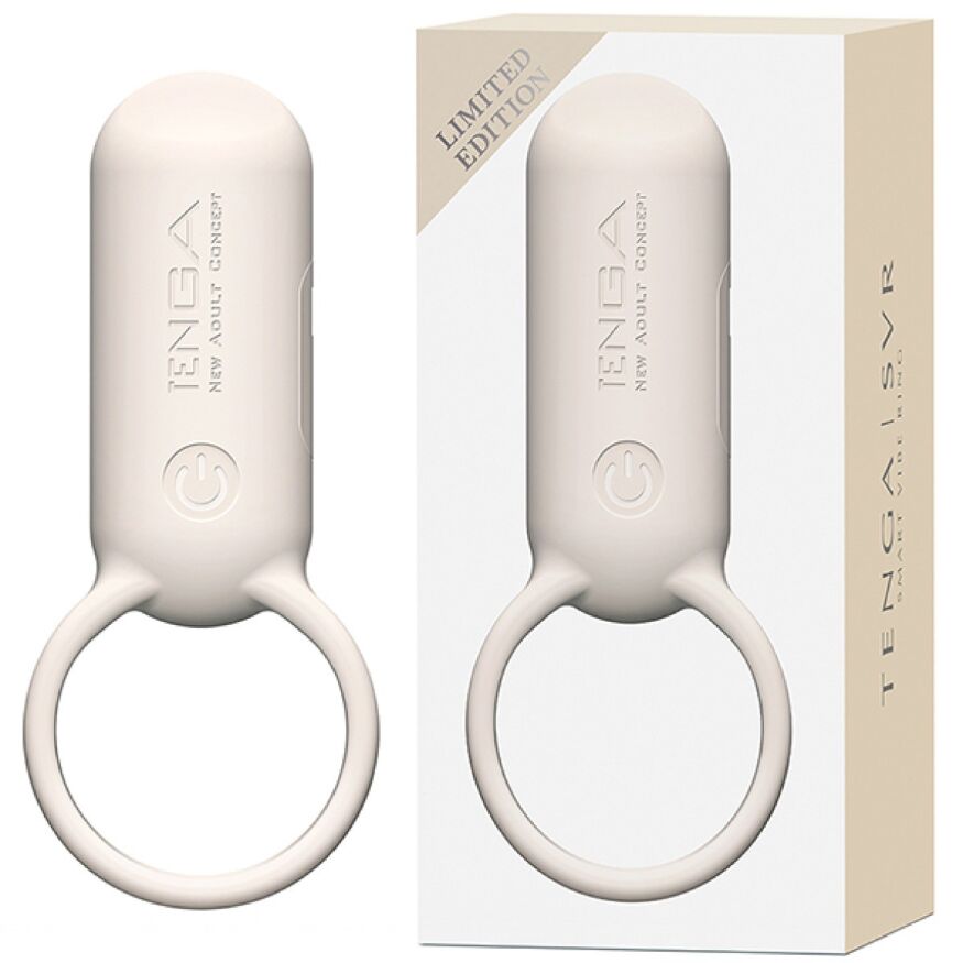 Ерекційне кільце з вібрацією Tenga - SVR Smart Vibe Ring Sand Beige