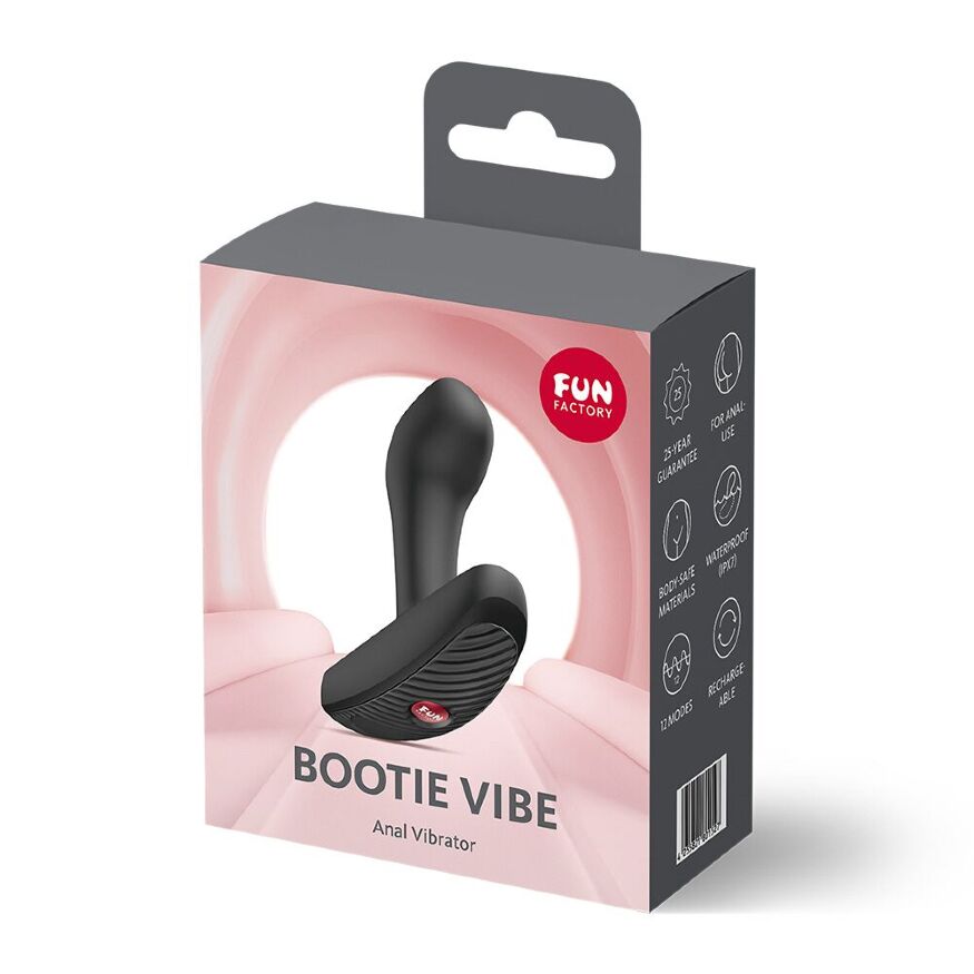 Анальная пробка Fun Factory Bootie Vibe Black