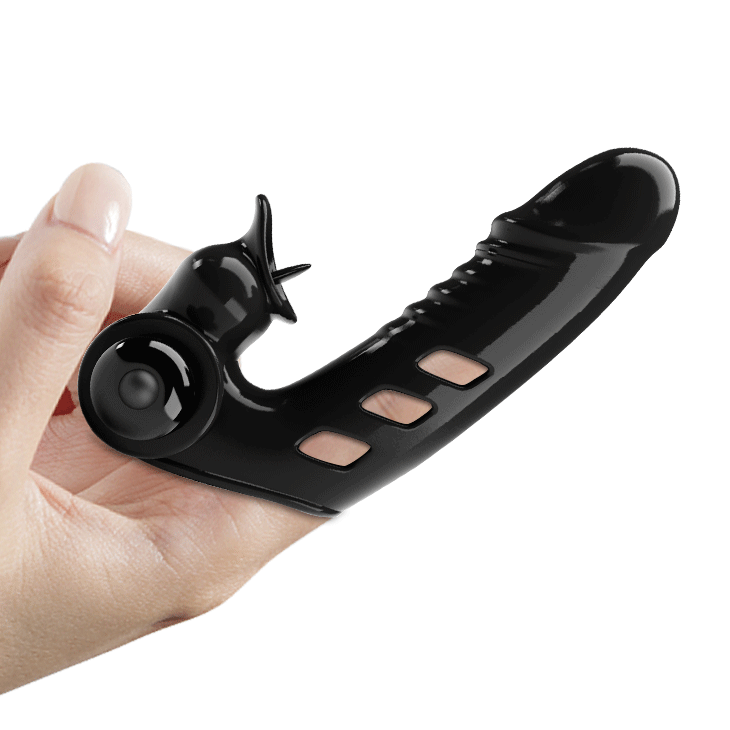 Насадка на палец - Pretty Love Corbin Finger Vibrator Black