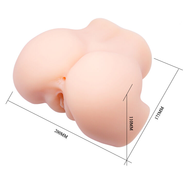 Мастурбатор с двойной вибрацией и двумя входами Crazy Bull - Veronica Dual Vagina and Anal, BM-00900T72ZK