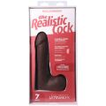 Фаллоимитатор Doc Johnson The Realistic Cock ULTRASKYN - 7 Inch with Balls Chocolate