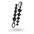 Набір анальних силіконових ланцюжків - Satisfyer Beads Black