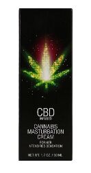 Стимулирующий крем для женщин Shots - CBD Cannabis Masturbation Cream For Her, 50 ml