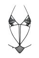 Боди Obsessive LUIZA Teddy S/M Black