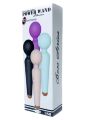 Вибро-Микрофон голубой Rechargeable Power Wand USB 10 Functions