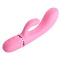 Вибратор-кролик PRETTY LOVE Marski розовый, 18 х 3.6 см