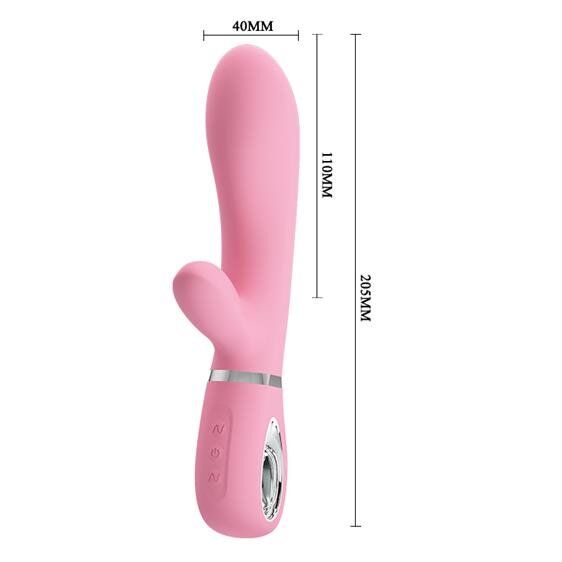 Розкішний вібратор кролик  - Pretty Love Thomas Vibrator Magenta