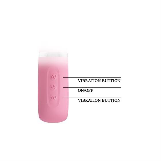Розкішний вібратор кролик  - Pretty Love Thomas Vibrator Magenta
