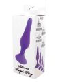 Анальна пробка - Silicone Purple Plug XL