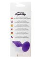Анальна пробка - Silicone Purple Plug XL