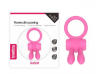 Эрекционное виброкольцо Power Clit Cockring, Pink