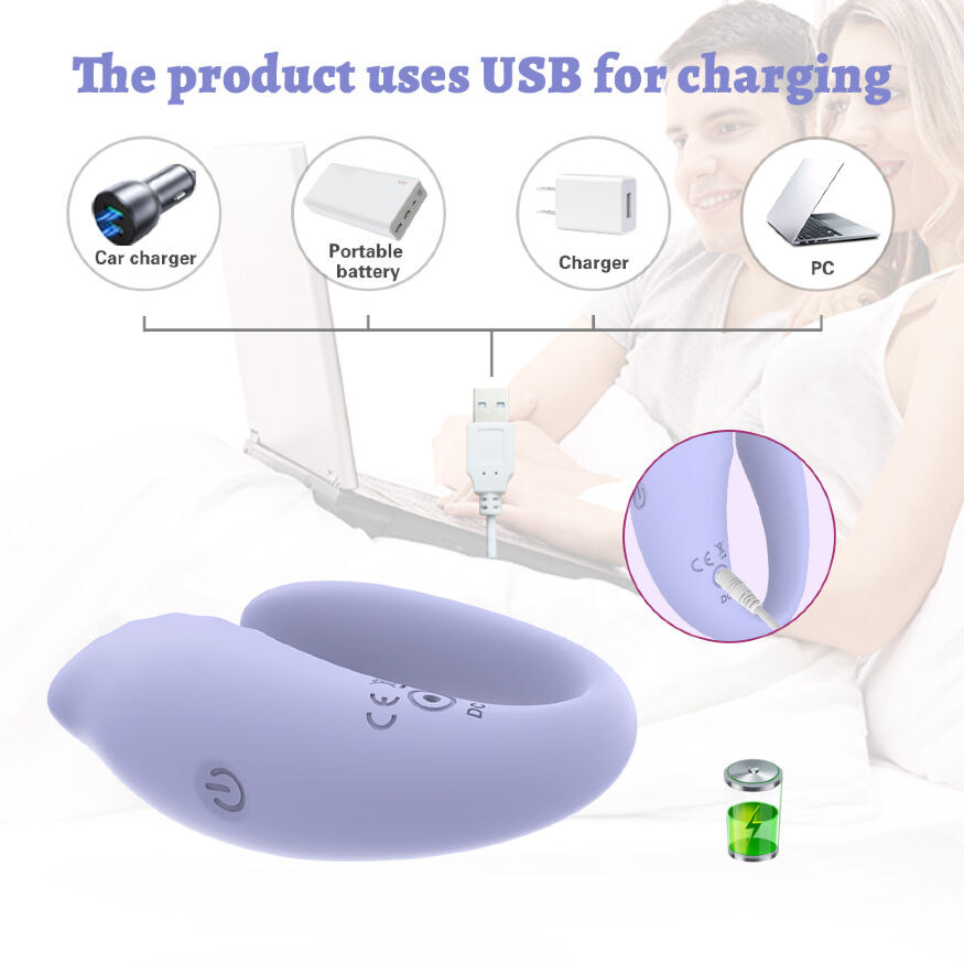 Вибратор для пар Every Night Toys Cosima с дистанционным управлением, лавандовый, 10 режимов
