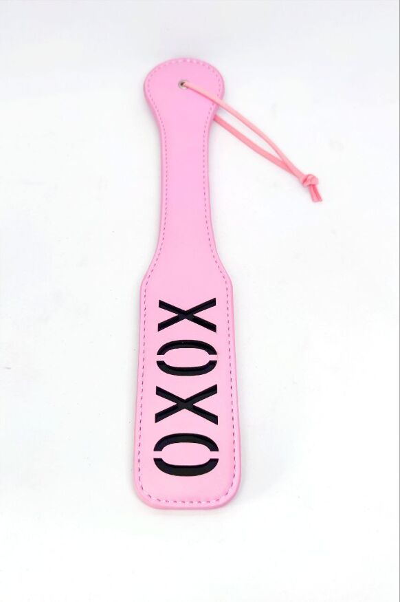 Шлепалка розовая овальная OXOX PADDLE 31,5 см