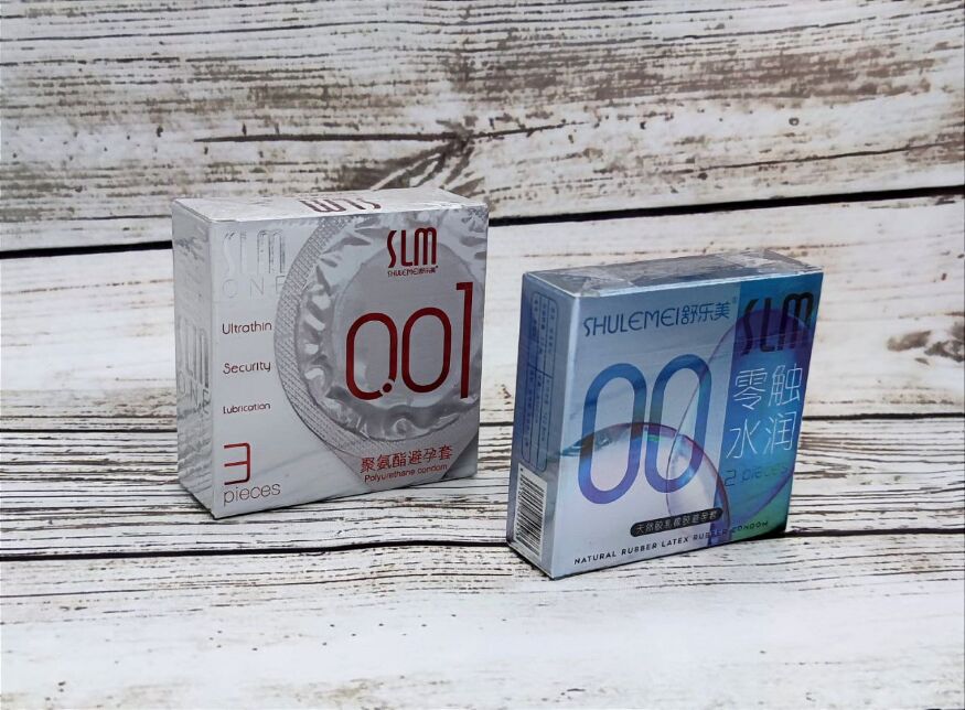 Презерватив ультратонкий полиуретан Shulemei 0.01 (аналог Sagami), за 1 шт