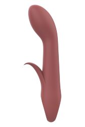 Вибратор Dream Toys Nude Sierra для точки G, коричневый