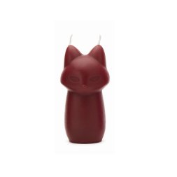Свічка лисичка низькотемпературна Roomfun Scepter Red з ароматом, темно-червона