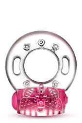 Ерекційне віброкільце PLAY WITH ME AROUSER VIBRATING C-RING PINK