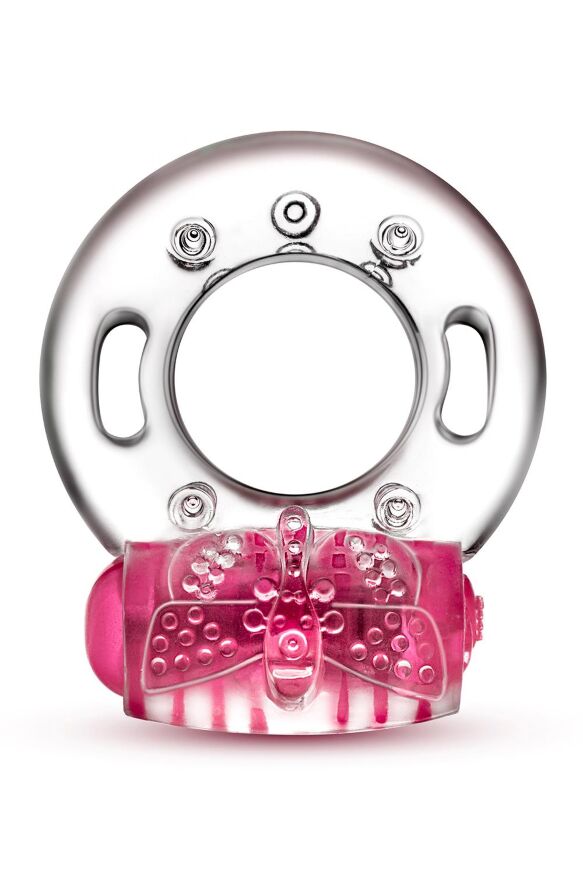 Эрекционное виброкольцо PLAY WITH ME AROUSER VIBRATING C-RING PINK