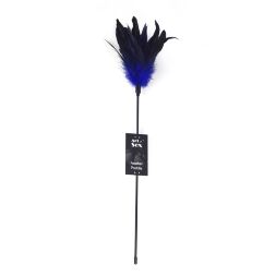 Лоскітка з пером півня Art of Sex  -  Feather Paddle, синя