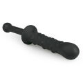 ET317BLK Фаллоимитатор с ручкой The Handler Black, черный, 25 см