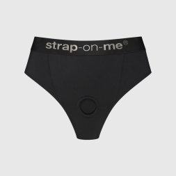 Трусики с фиксацией дилдо Strap-On-Me Harness Lingerie Idole - XL - Black