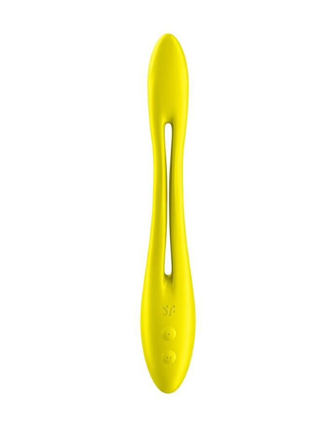Универсальный гибкий вибратор для пар Satisfyer Elastic Game Yellow (мятая упаковка)
