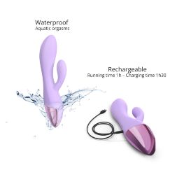 Вибратор-кролик Love To Love FUNKY BUNNY - VIVA MAUVE 10,3х3,7 см (сиреневый)