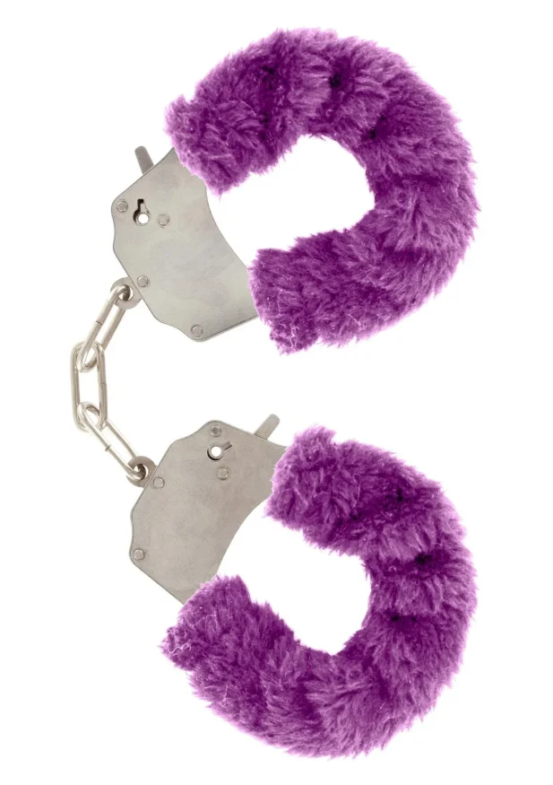 Наручники з хутром Furry Fun Cuffs (бузковий)