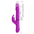 Элегантный многофункциональный вибратор Pretty Love Reese Vibrator Purple