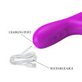 Элегантный многофункциональный вибратор Pretty Love Reese Vibrator Purple