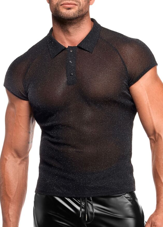 Мужское поло Noir Handmade H082 Onyx veil polo S