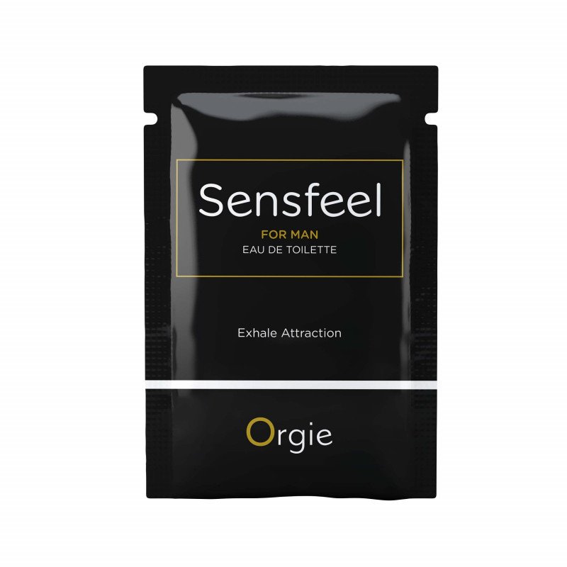 ПРОБНИК чоловіча туалетна вода Orgie SENSFEEL афродизіак, 1 мл