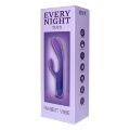 Вибратор кролик Every Night Toys для точки G, сине-фиолетовый градиент