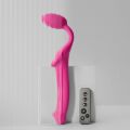 Безремневий страпон з вібрацією Strap-On-Me Vibrating Fuchsia XL ⌀ 4,7см
