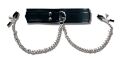 Ошейник с зажимами для сосков Sportsheets Collar with Nipple Clamps