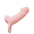 Насадка на член - Brave Man Vibrating Penis Sleeve Flesh