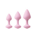 Набор анальных пробок NS Novelties INYA TRIPLE KISS TRAINER KIT PINK