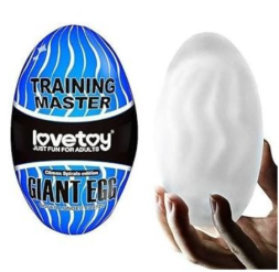 Мастурбатор LoveToy Traning Master Giant Egg Masturbator Blue