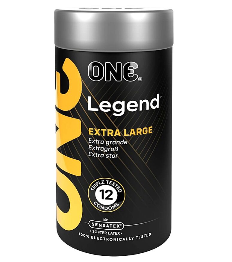 Банка презервативів ONE Legend, 100 шт